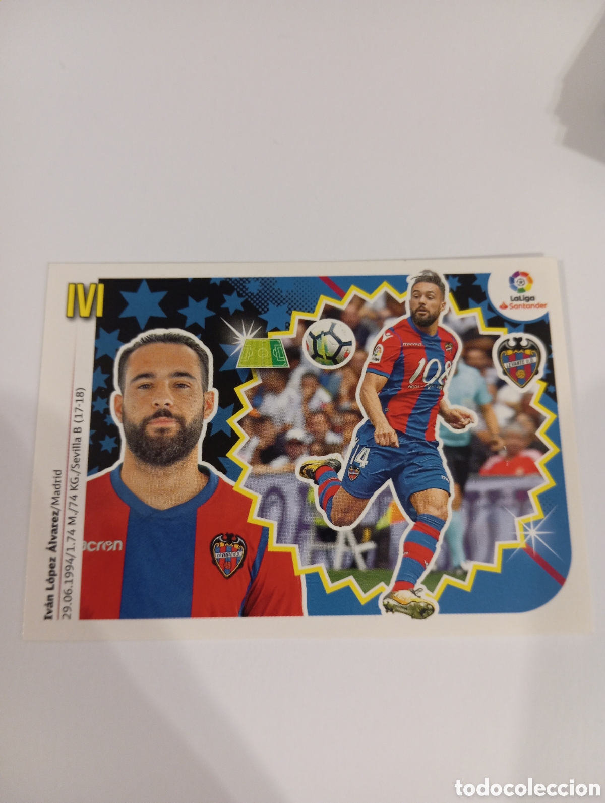 Cromos de Futebol: IVI 14 Levante liga este 18-19 panini 2018 2019