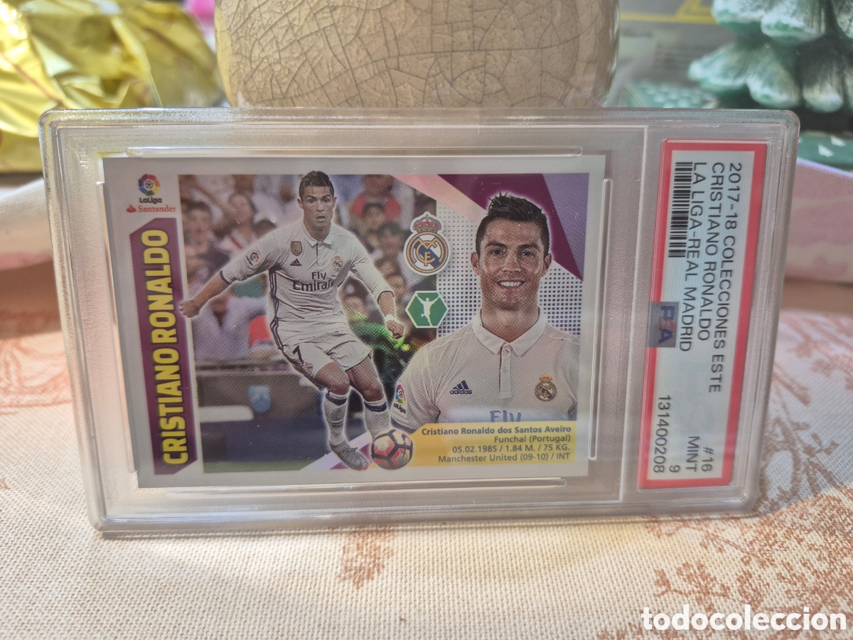Cromos de F&uacute;tbol: Cristiano Ronaldo Real Madrid CF
