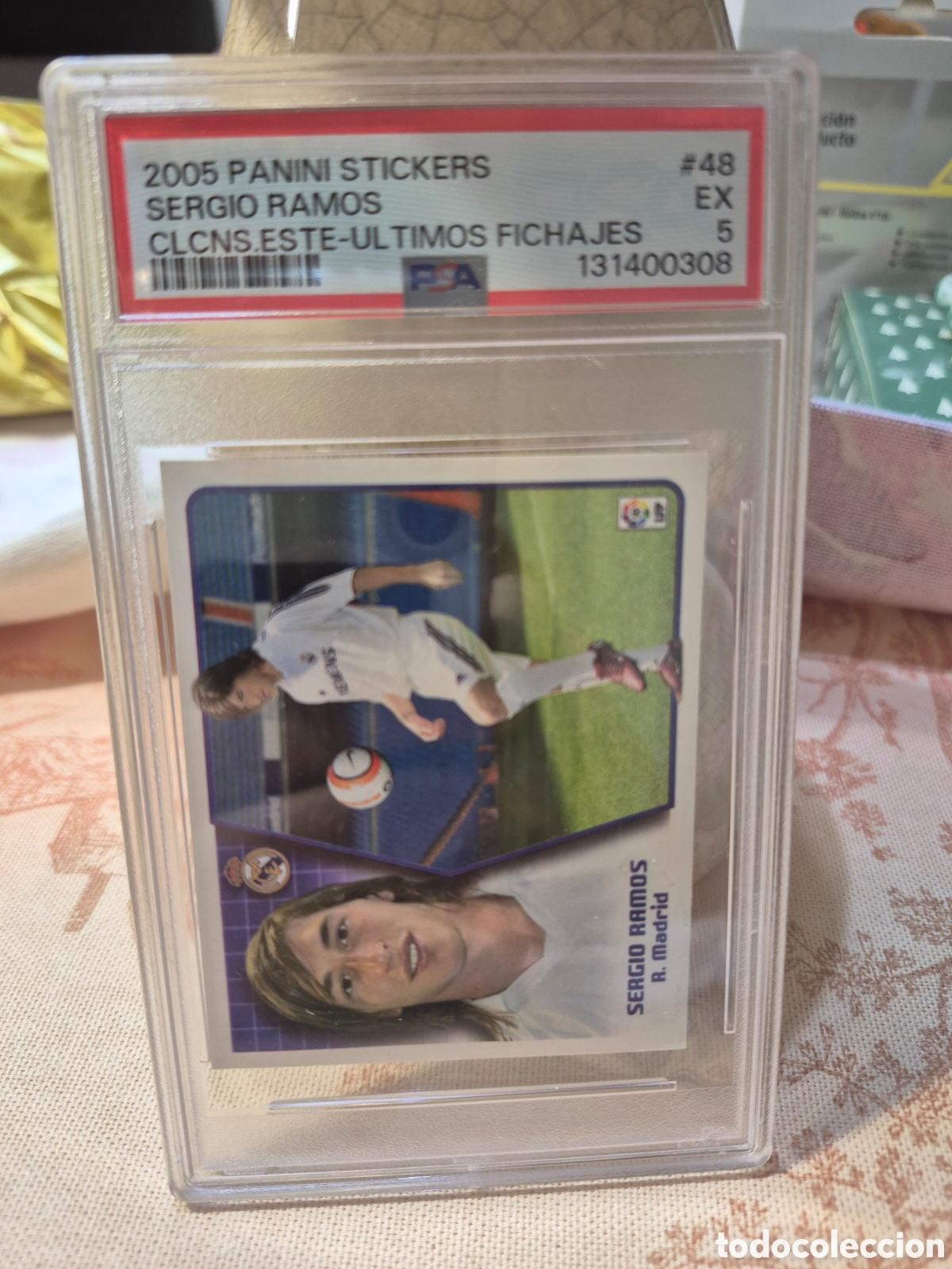 Cromos de f&uacute;tbol: Sergio Ramos Real Madrid CF - Foto 2
