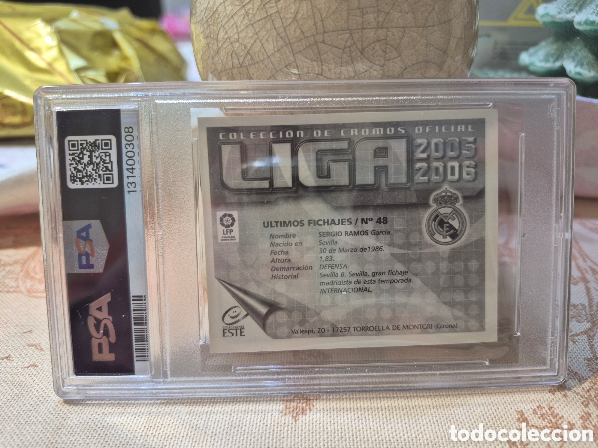 Cromos de f&uacute;tbol: Sergio Ramos Real Madrid CF - Foto 3