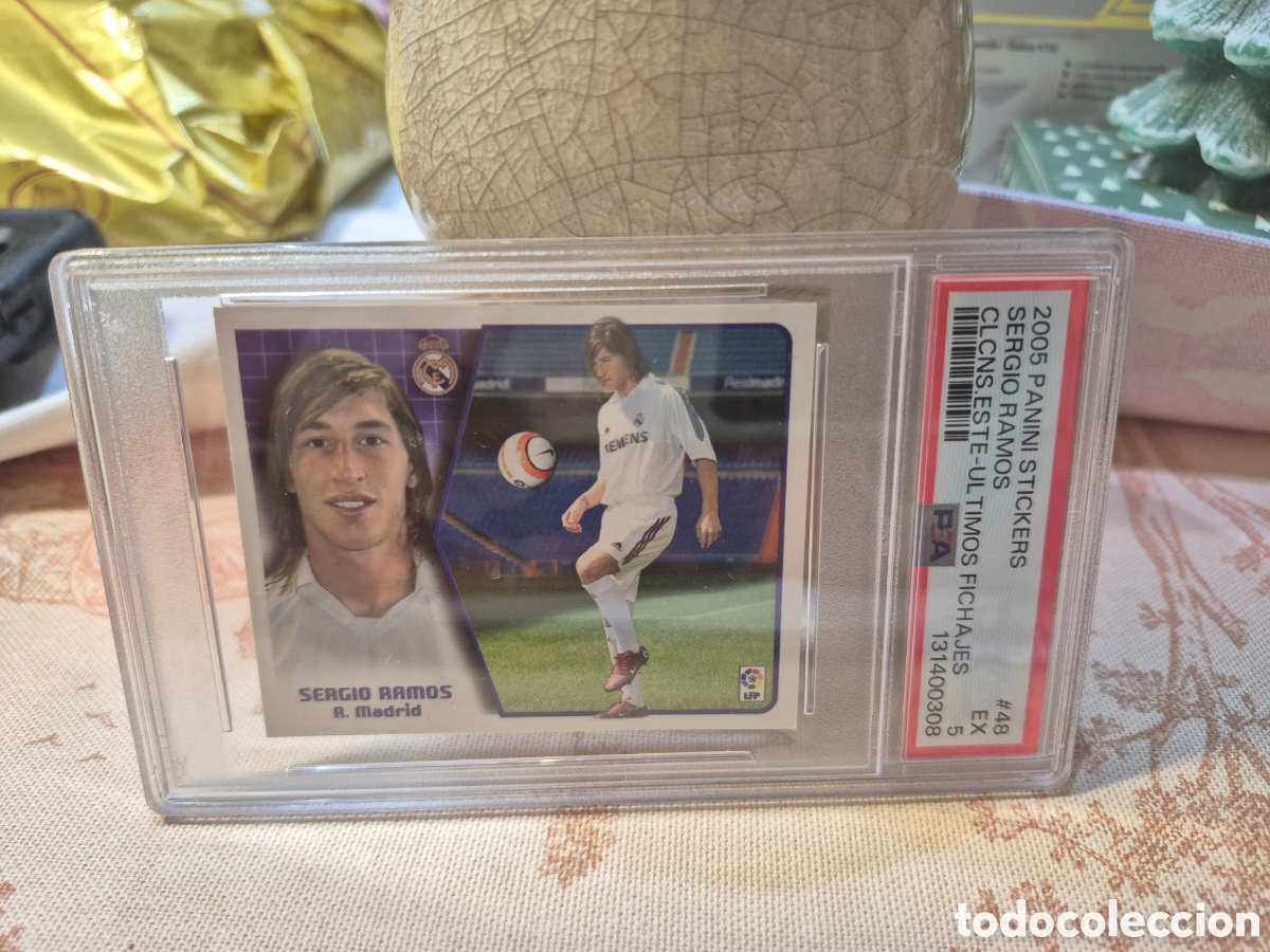 Cromos de f&uacute;tbol: Sergio Ramos Real Madrid CF - Foto 1