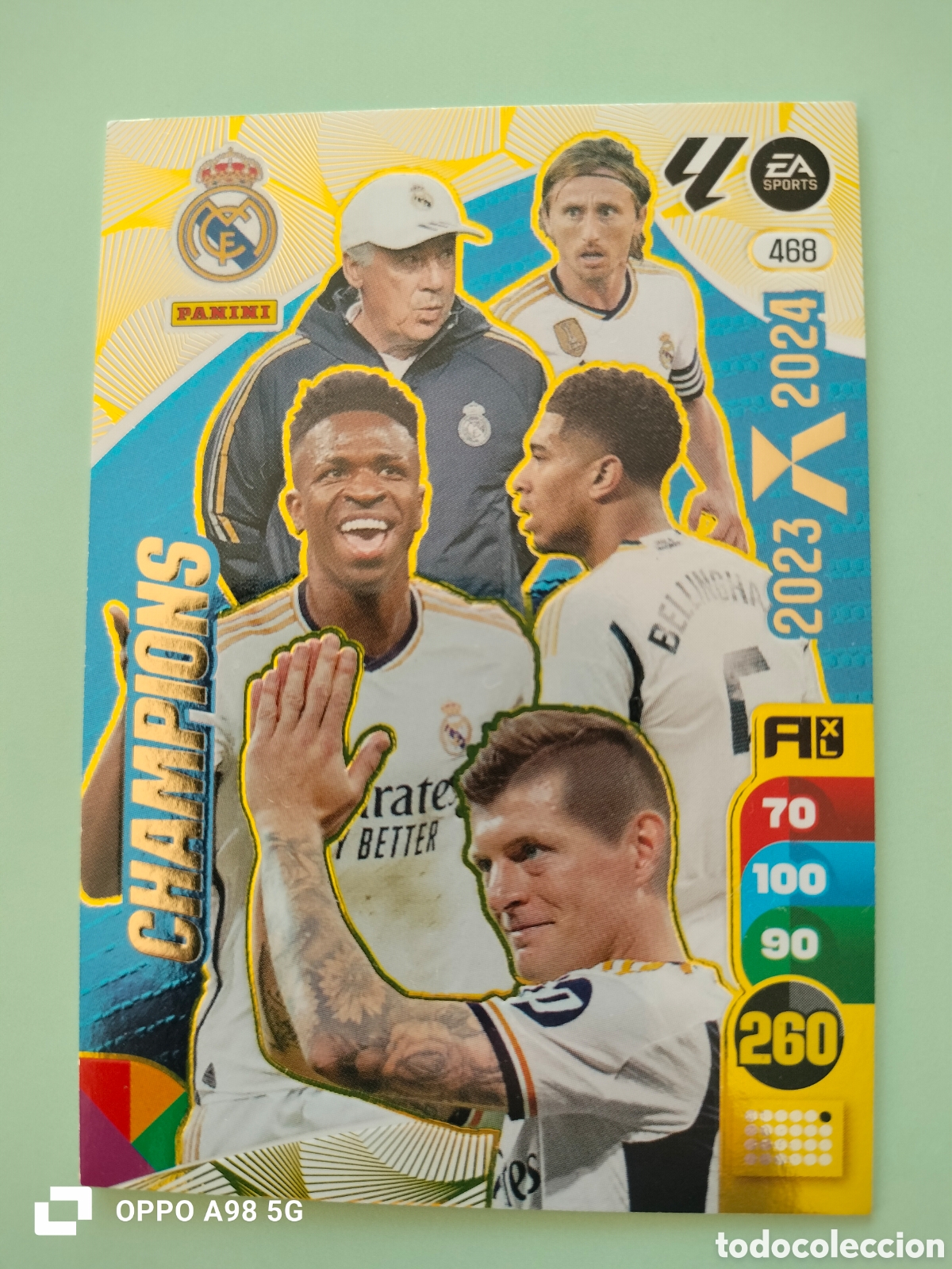 Fu&szlig;ball-Sticker: Cromo card Champions 2023 2024 Card Adrenalyn liga temporada 2024 2025 24 25 Panini