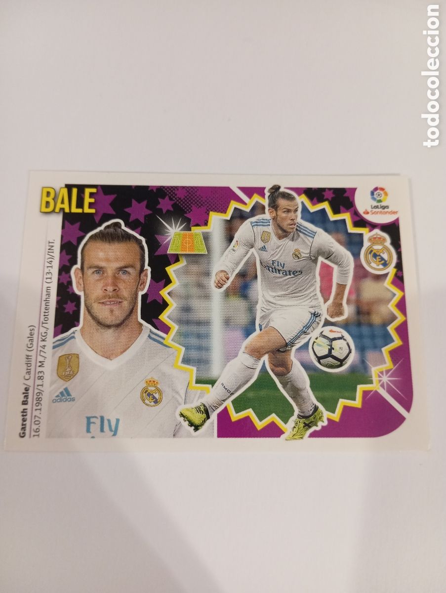 Figurine di Calcio: Bale 13 A Real Madrid liga este 18-19 panini 2018 2019