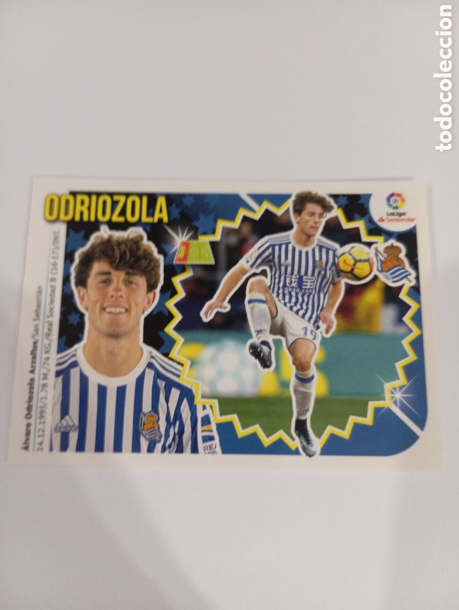 Cromos de Futebol: Odriozola 3 A Real Sociedad liga este 18-19 panini 2018 2019