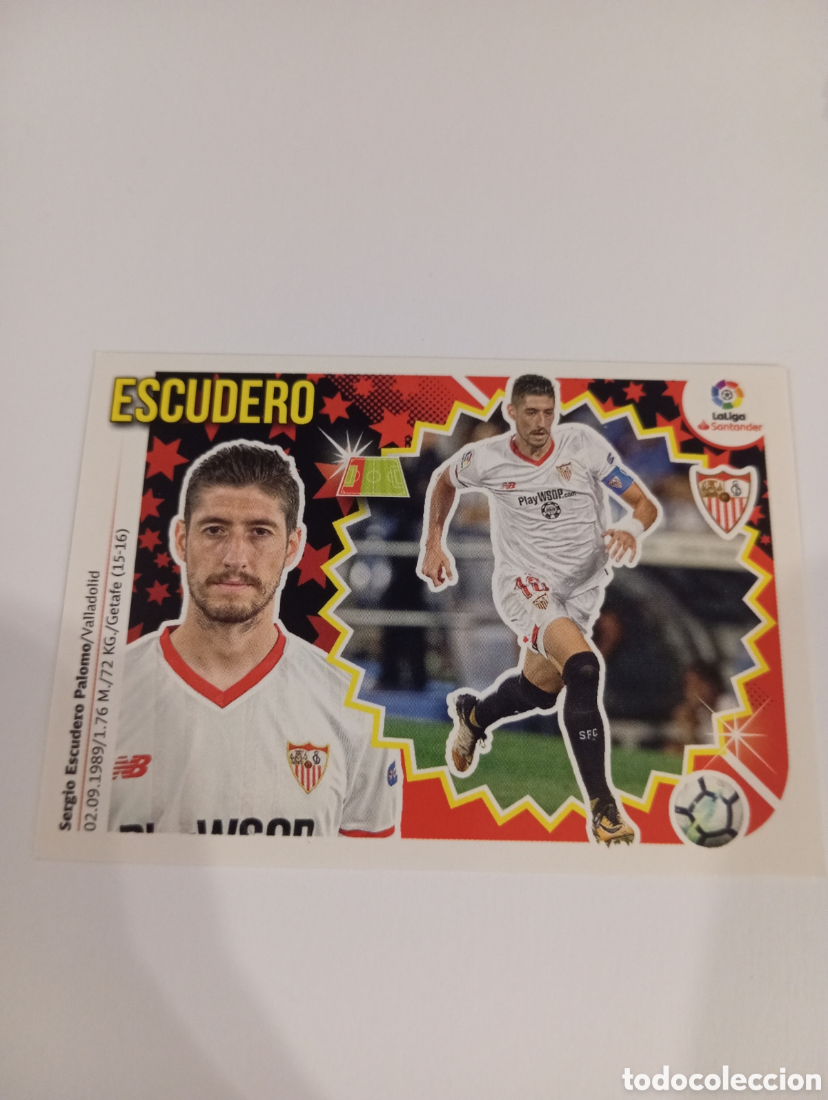 Cromos de Futebol: Escudero 7 A Sevilla liga este 18-19 panini 2018 2019