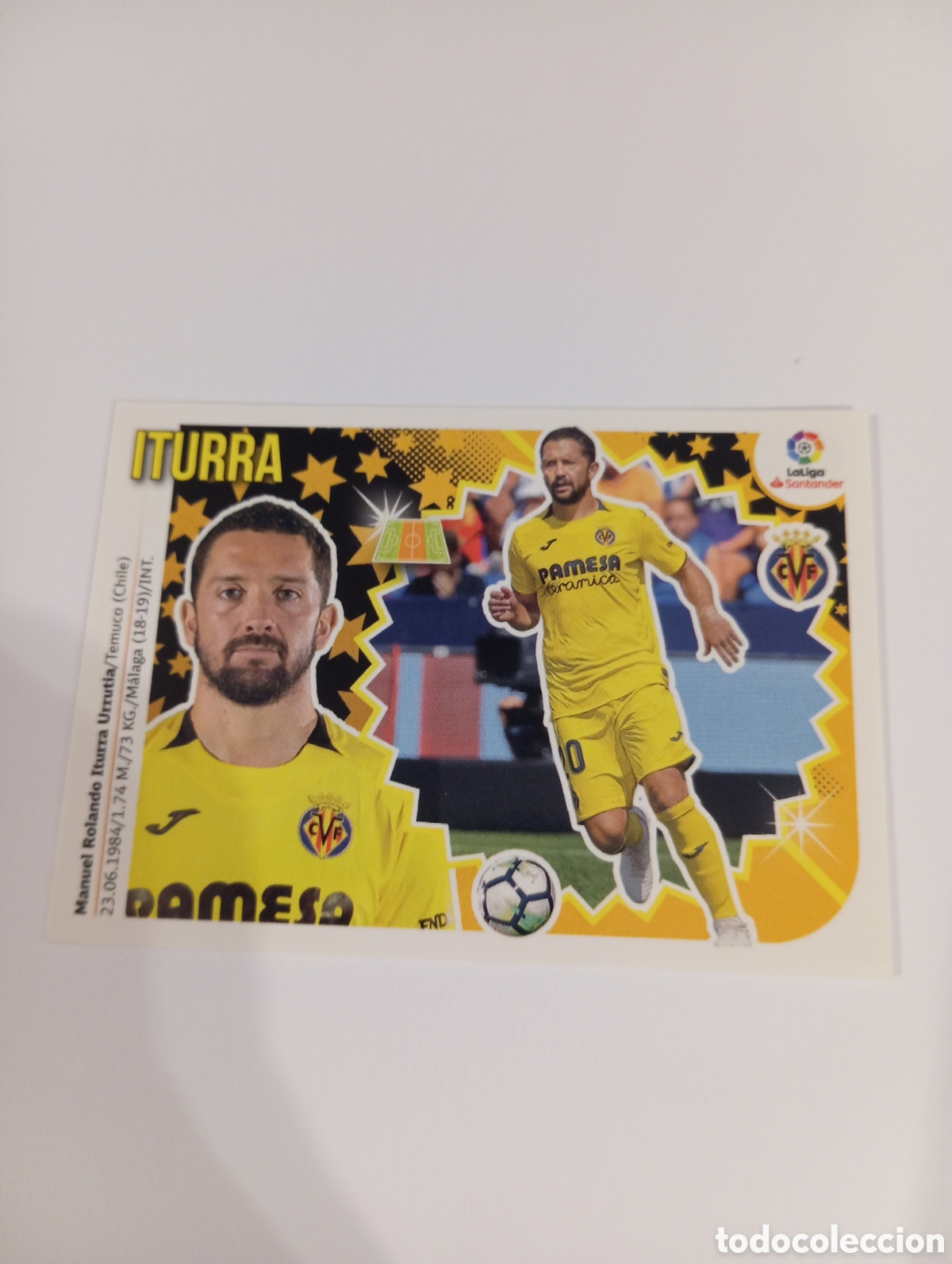 Cromos de Futebol: Iturra 9 BIS Villarreal liga este 18-19 panini 2018 2019
