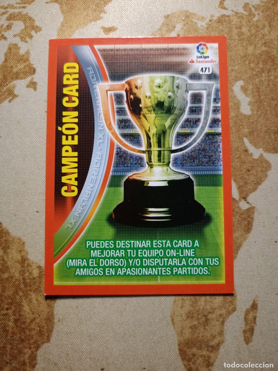Cartes &agrave; collectionner de Football: CAMPE&Oacute;N CARD 471 Adrenalyn 2016-17