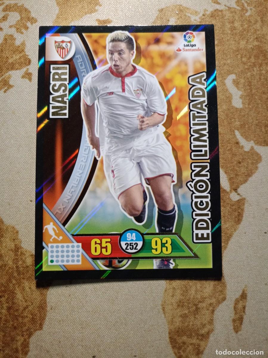 Football Stickers: Edici&oacute;n Limitada NASRI Adrenalyn 2016-17