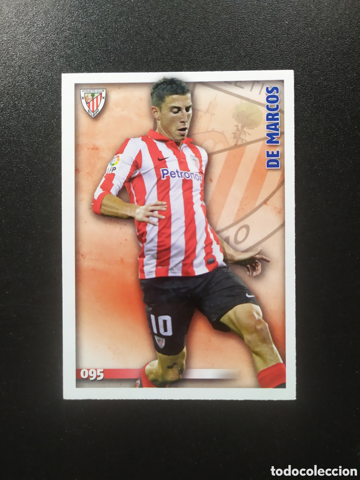 Figurine di Calcio: Mundicromo fichas Liga 2014 2015 14 15 De Marcos n&deg; 95 Athletic Bilbao