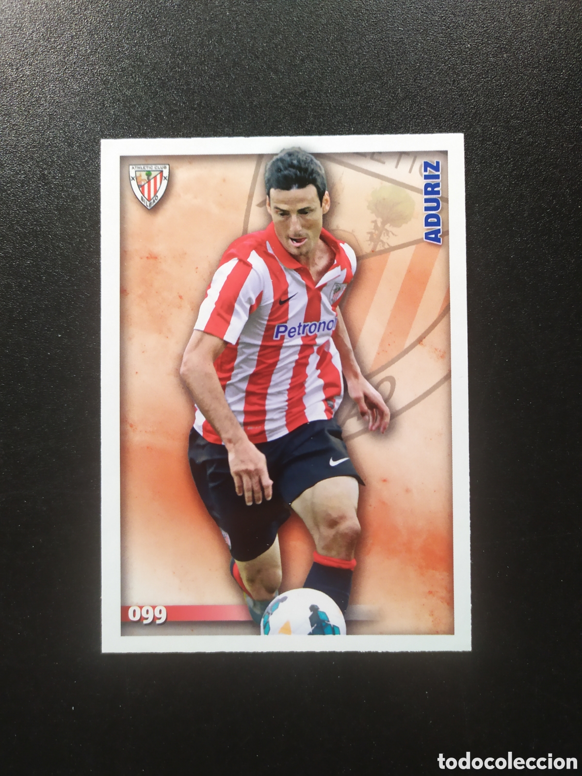 Cromos de f&uacute;tbol: Mundicromo fichas Liga 2014 2015 14 15 Aduriz n&deg; 99 Athletic Bilbao