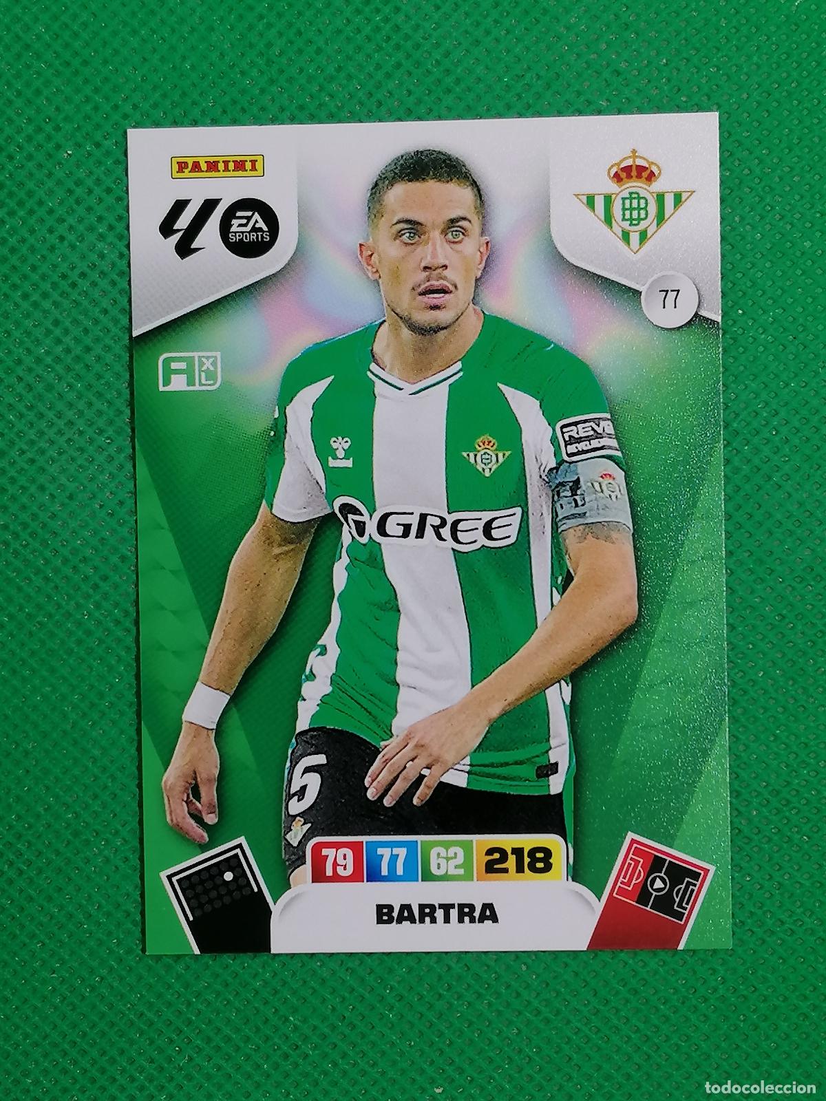 Cromos de F&uacute;tbol: 77 BARTRA BETIS ⚽ LIGA ADRENALYN XL 2025 2026 25 26 ⚽