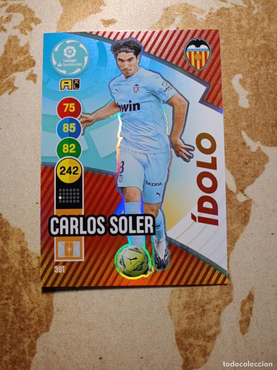 Football Stickers: &Iacute;dolo 391 CARLOS SOLER Adrenalyn 2020-21