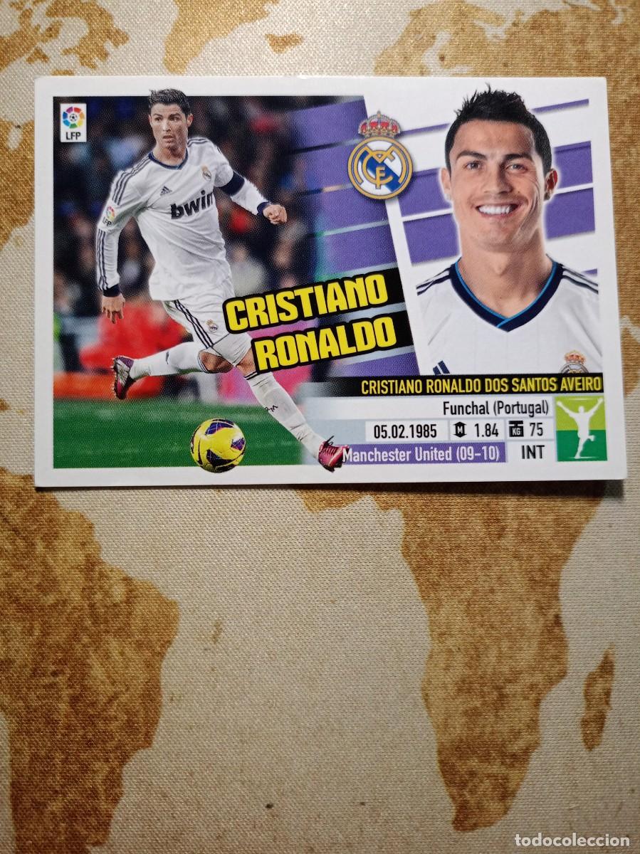 Cromos de F&uacute;tbol: # Real Madrid 15 CRISTIANO RONALDO 2013-14