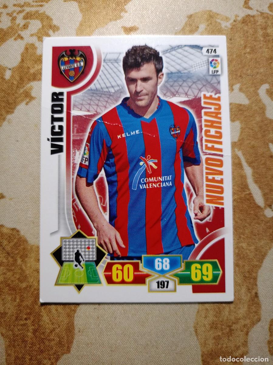 Fu&szlig;ball-Sticker: # Nuevo fichaje 474 VICTOR Adrenalyn 2013-14