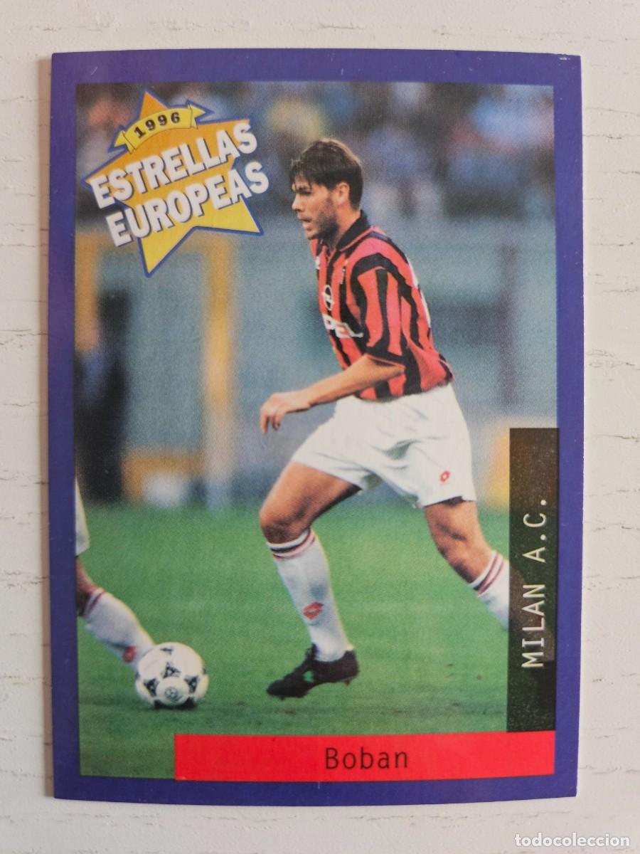 Cromos de F&uacute;tbol: ESTRELLAS EUROPEAS 96 Panini #98 Boban Mil&aacute;n