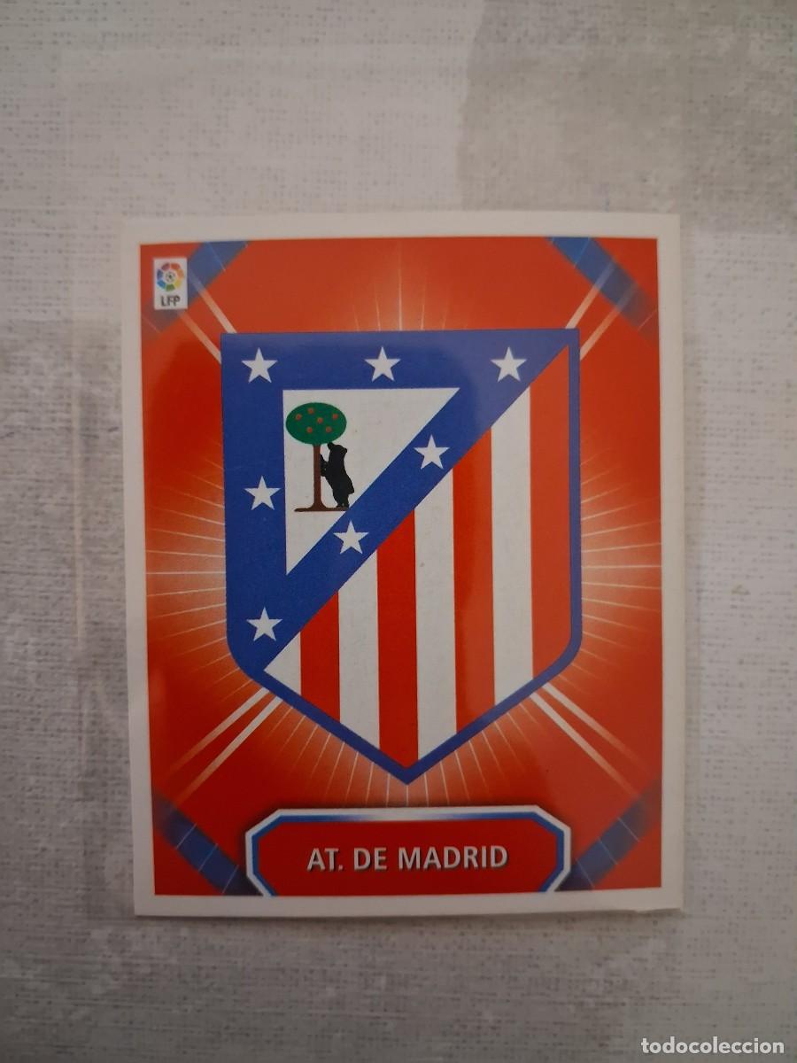 Fu&szlig;ball-Sticker: Ediciones Este Liga 2008 2009 08 09 Sin Pegar Atletico de Madrid Escudo