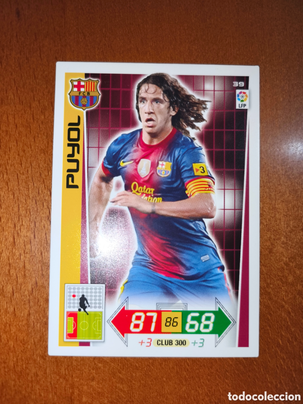 Cromos de Futebol: Puyol n&deg;39 Adrenalyn XL 12/13 Barcelona