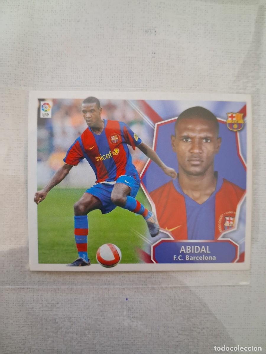 Figurine di Calcio: Ediciones Este Liga 2008 2009 08 09 Sin Pegar FC Barcelona Abidal