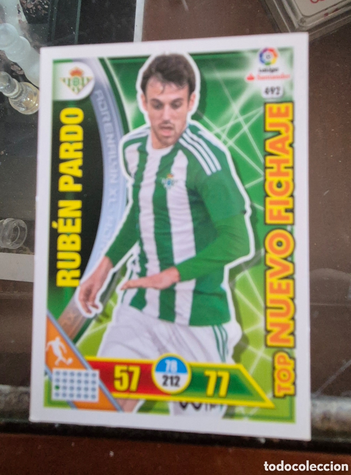 Cromos de F&uacute;tbol: Rub&eacute;n Pardo. Adrenalyn Cards 2016-17