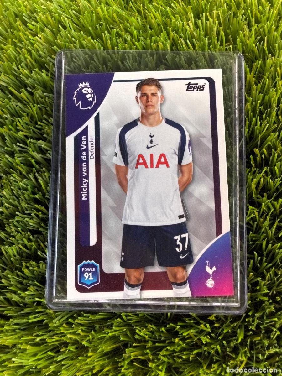 Cromos de Futebol: N&ordm; 256 Micky Van de Ven Tottenham Hotspur Topps Premier League 25 26