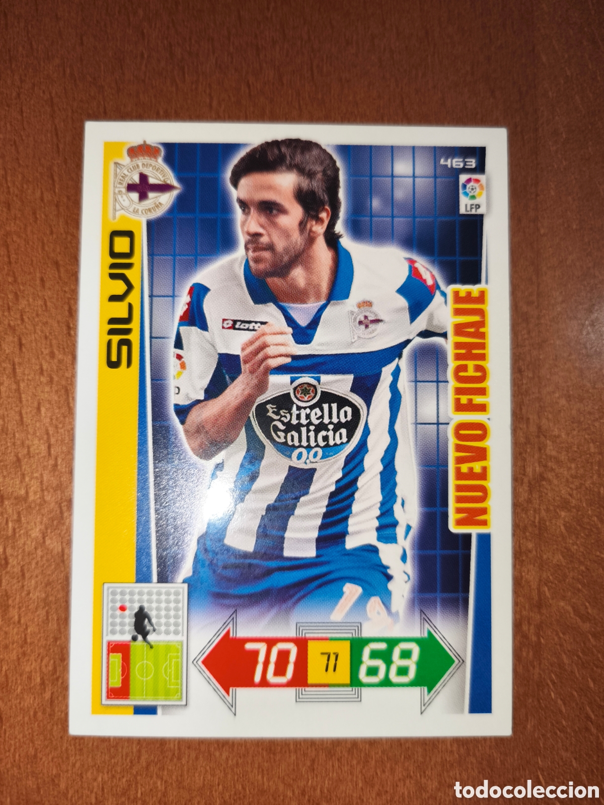 Cromos de f&uacute;tbol: Silvio n&deg;463 NUEVO FICHAJE Adrenalyn XL 12/13 Deportivo De La Coru&ntilde;a