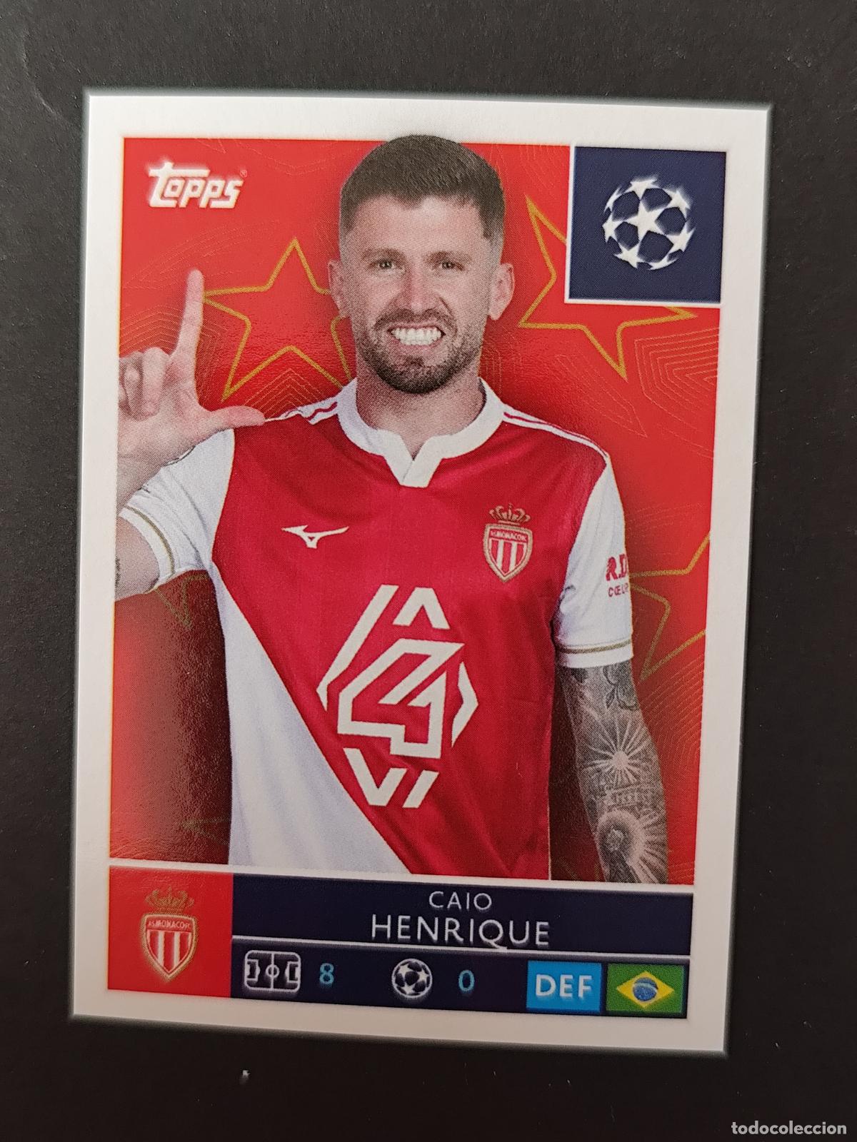 Cromos de F&uacute;tbol: 73 CAIO HENRIQUE MONACO STICKER CHAMPIONS LEAGUE 2025 2026 25 26 TOPPS