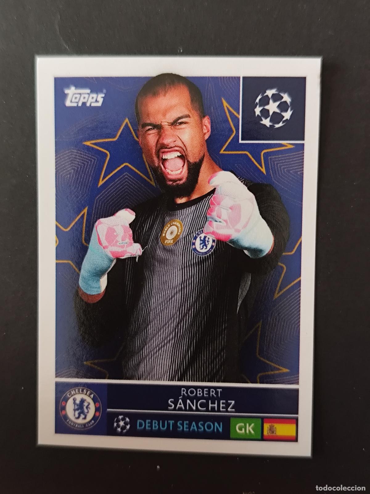 Football Stickers: 156 ROBERT SANCHEZ CHELSEA STICKER CHAMPIONS LEAGUE 2025 2026 25 26 TOPPS