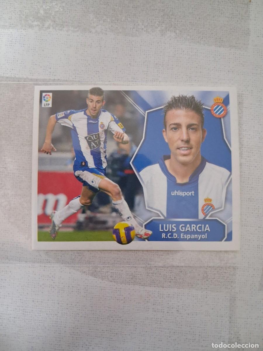 Fu&szlig;ball-Sticker: Ediciones Este Liga 2008 2009 08 09 Sin Pegar RCD Espanyol Luis Garcia