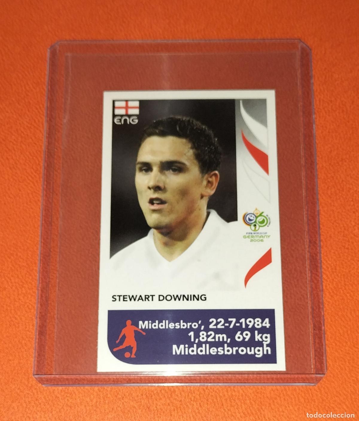 Cromos de f&uacute;tbol: STEWART DOWNING INGLATERRA EXTRA STICKER MUNDIAL DE FUTBOL 2006 GERMANY 06 FIFA WORLD CUP PANINI