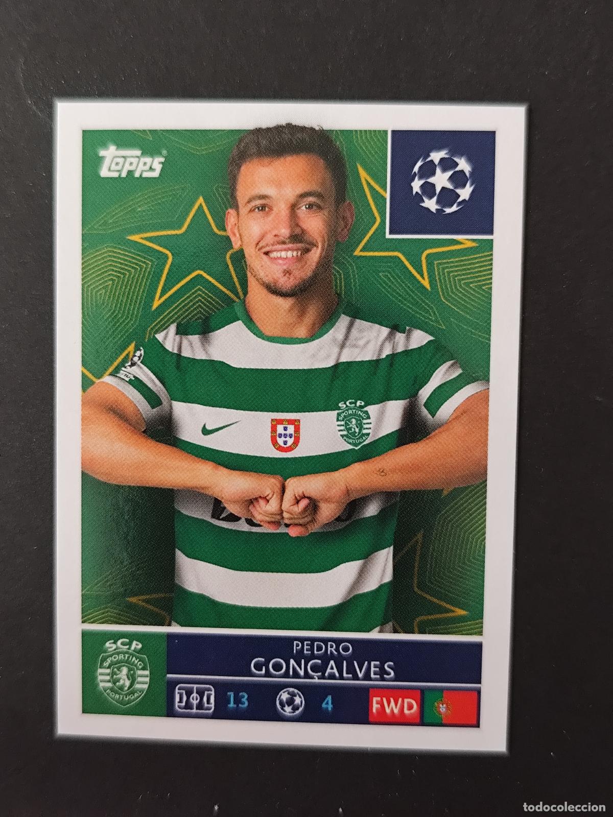 Cromos de Futebol: 420 PEDRO GON&Ccedil;ALVES SPORTING PORTUGAL STICKER CHAMPIONS LEAGUE 2025 2026 25 26 TOPPS