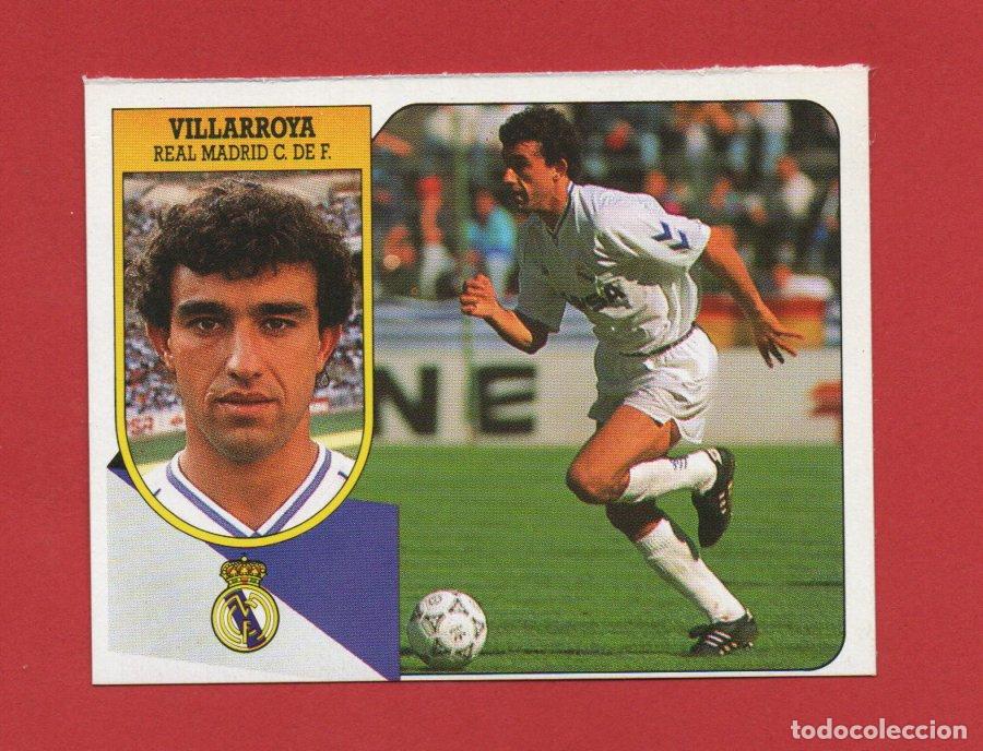 Cromos de Futebol: ESTE 91 92 VILLARROYA DEL REAL MADRID SIN PEGAR ESTE 1991 1992
