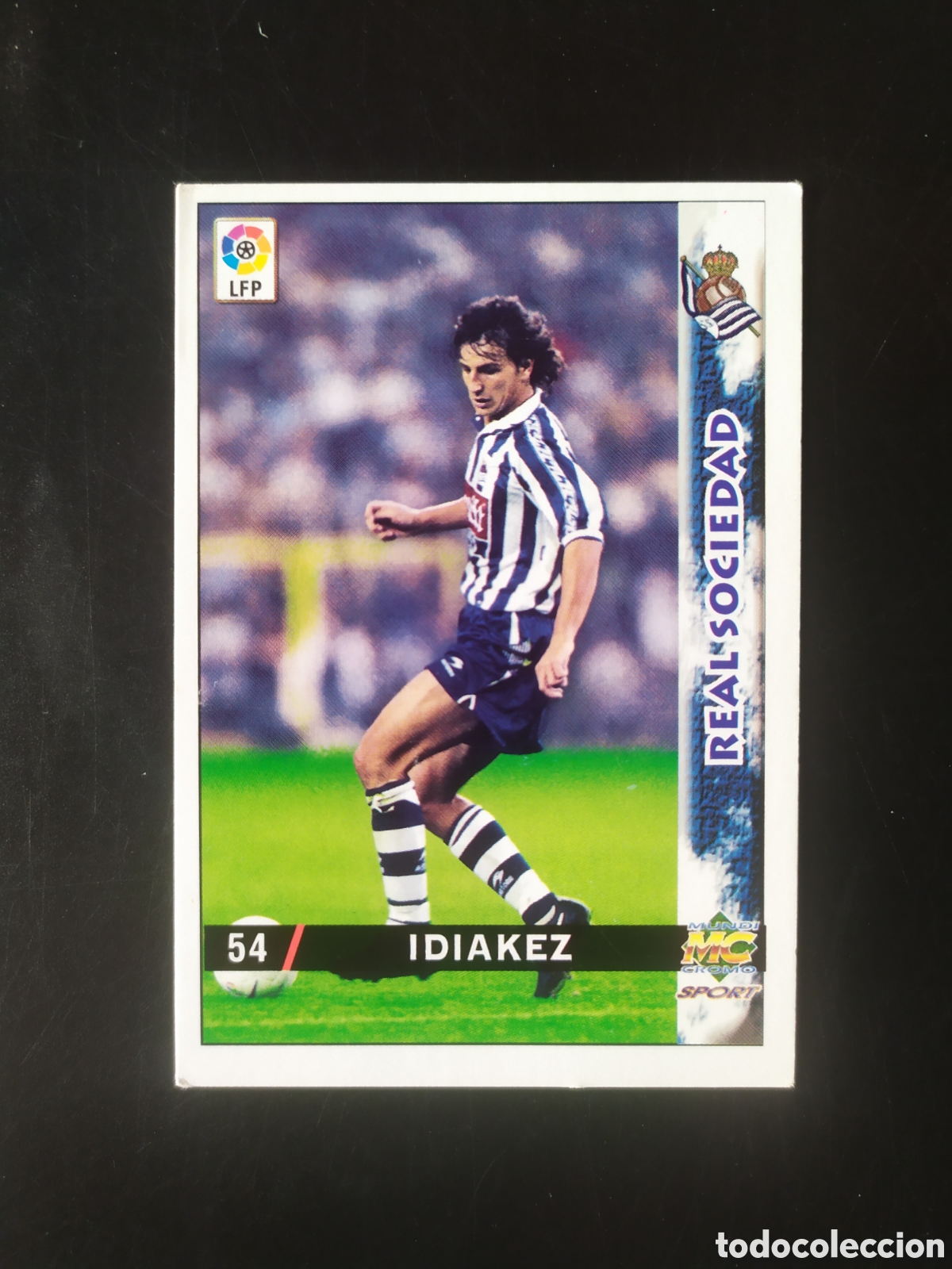 Figurine di Calcio: Mundicromo fichas Liga 1998 1999 98 99 Idiakez n&deg; 54 Real Sociedad