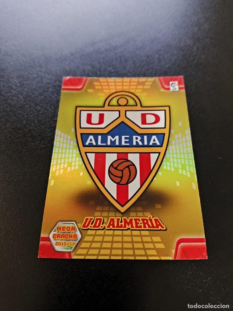 Fu&szlig;ball-Sticker: 1 ESCUDO ALMERIA MEGACRACKS PANINI ALBUM LIGA 2010 2011 10 11 NO ESTE