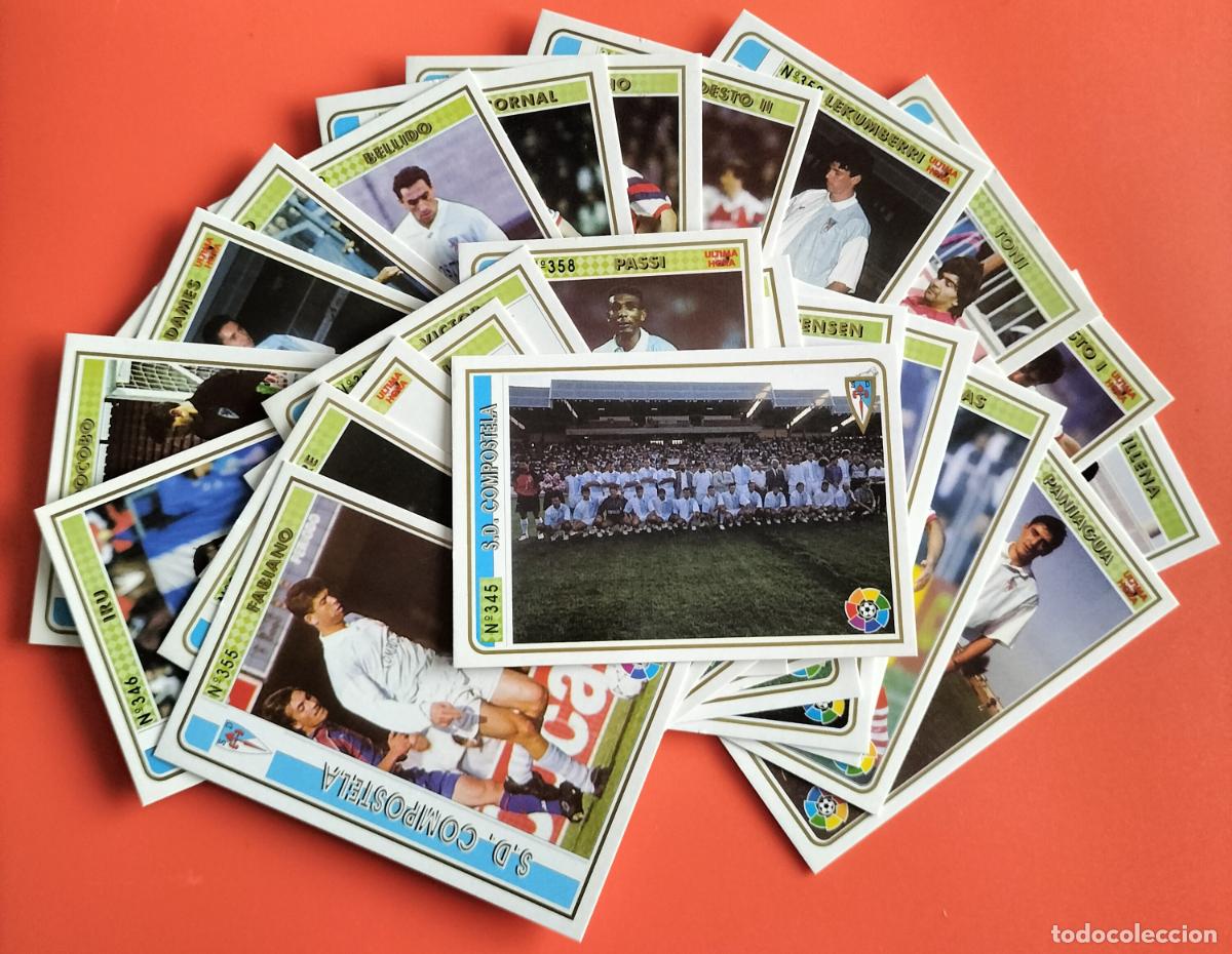 Cromos de f&uacute;tbol: SD COMPOSTELA EQUIPO COMPLETO 25 CARDS TODO LO EDITADO CROMOS MUNDICROMO 1994 1995 94 95