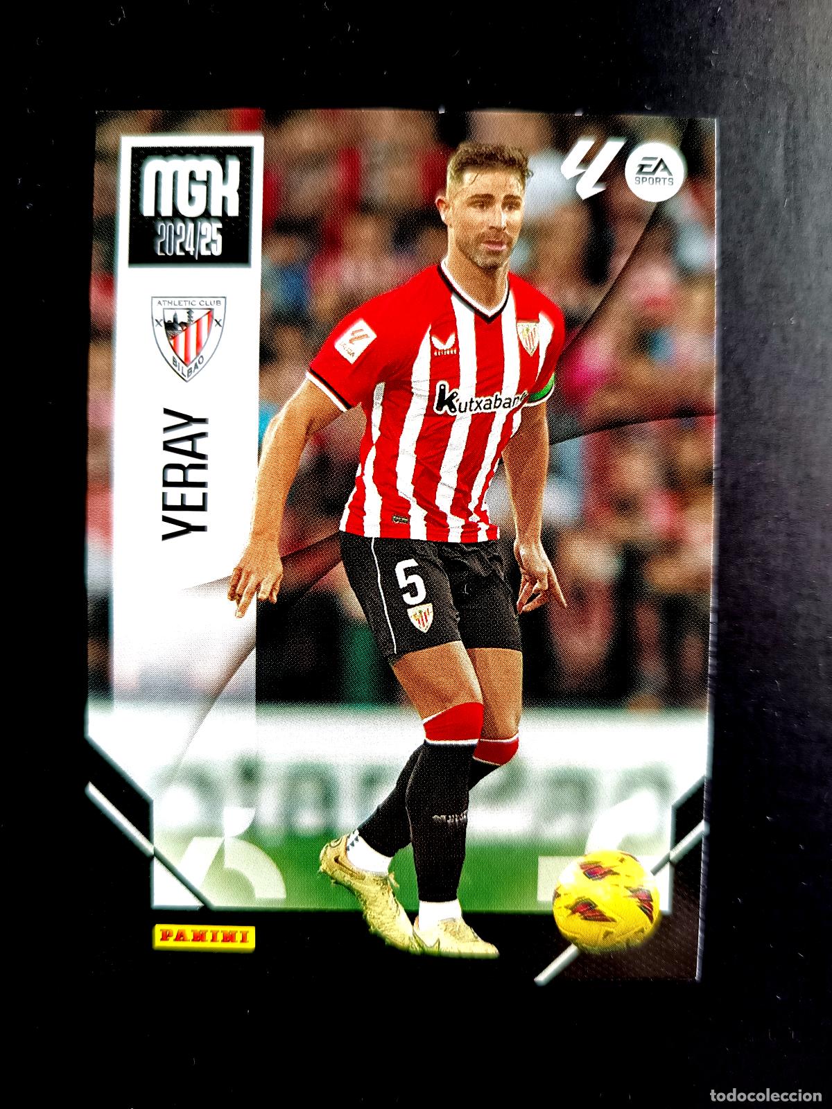 Cromos de F&uacute;tbol: 42 YERAY - ATHLETIC CLUB - MEGACRACKS 2024 2025