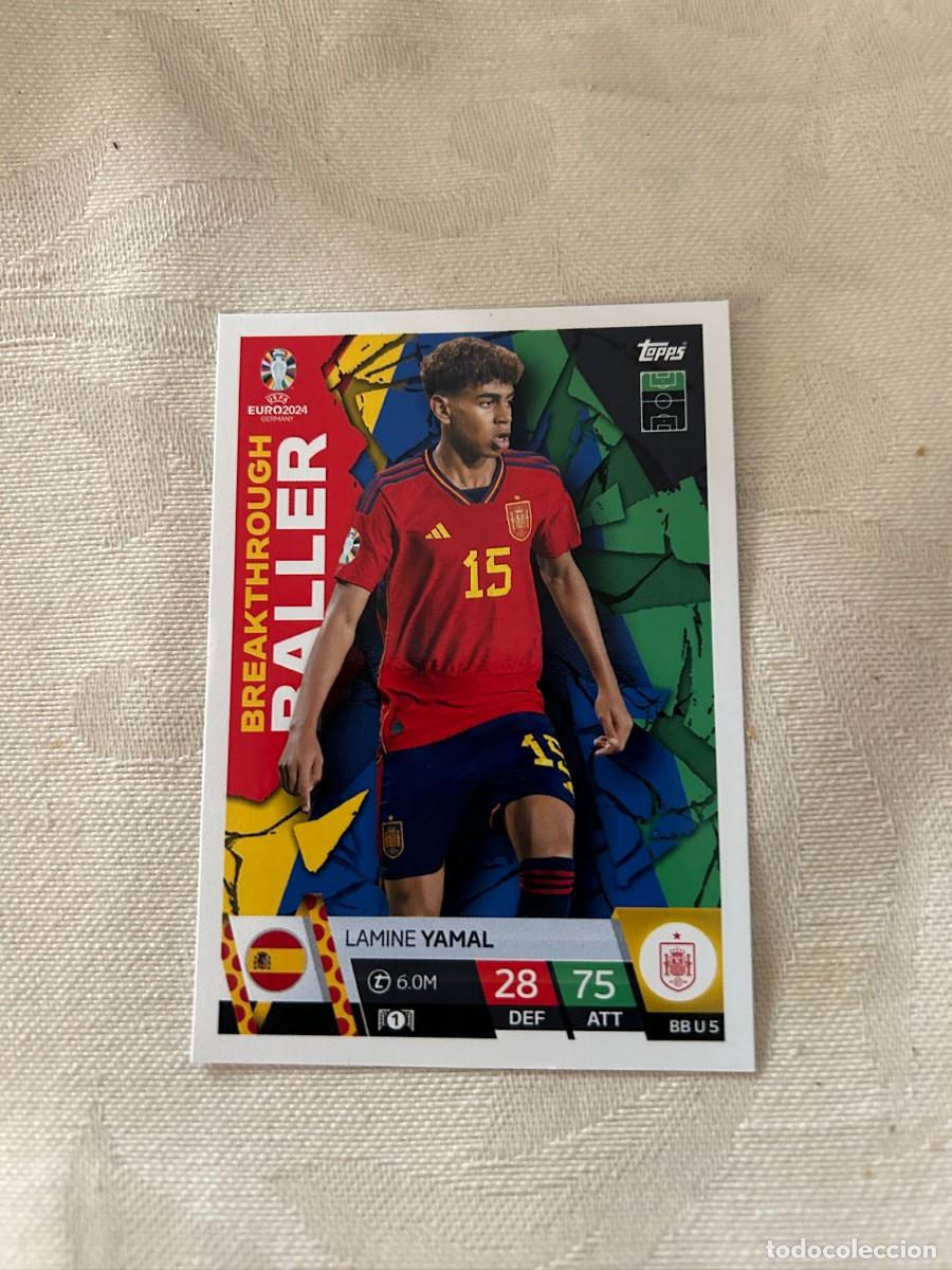 Cromos de F&uacute;tbol: LAMINE YAMAL EUROCOPA 84 NUEVO DE SOBRE