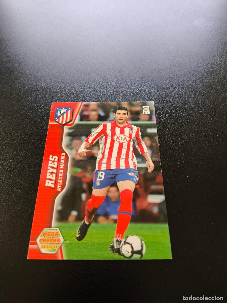 Cromos de f&uacute;tbol: 50 REYES ATLETICO DE MADRID MEGACRACKS PANINI ALBUM LIGA 2010 2011 10 11 NO ESTE