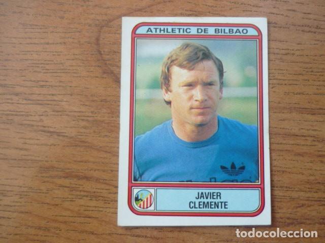Figurine di Calcio: CROMO LIGA FUTBOL PANINI 82 N&ordm; 10 JAVIER CLEMENTE (ATHLETIC CLUB BILBAO) SIN PEGAR - 1982 1983 CROM