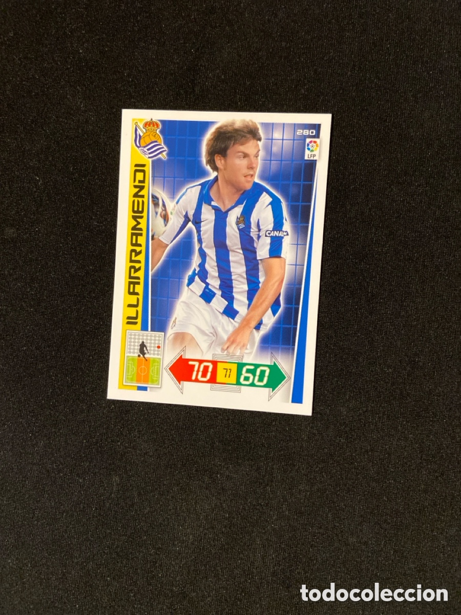 Cromos de f&uacute;tbol: ILLARRAMENDI 280 (REAL SOCIEDAD) 2012-2013 12 13 ADRENALYN PANINI CROMO CARTA A-2
