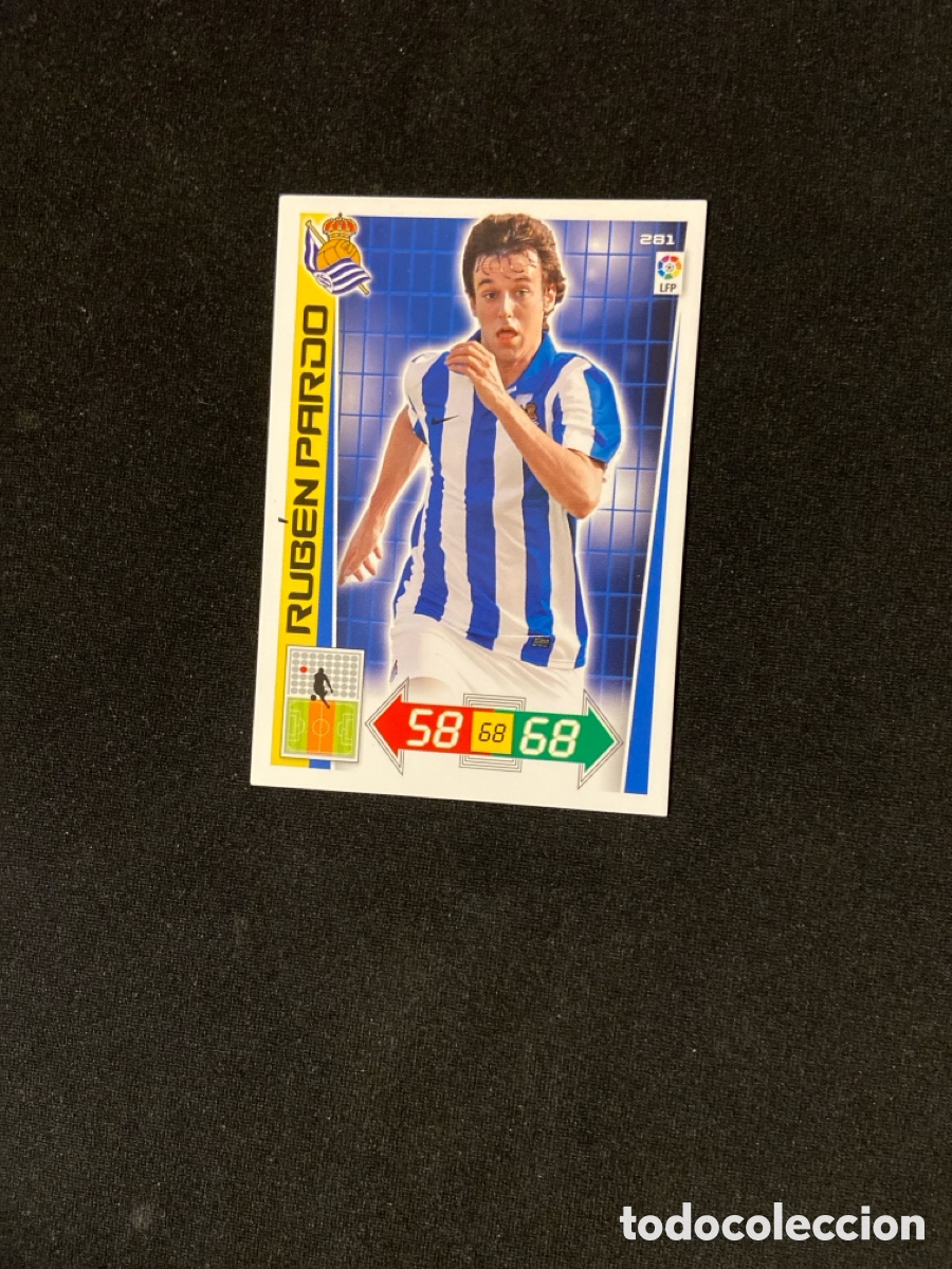 Fu&szlig;ball-Sticker: RUBEN PARDO 281 (REAL SOCIEDAD) 2012-2013 12 13 ADRENALYN PANINI CROMO CARTA A-2
