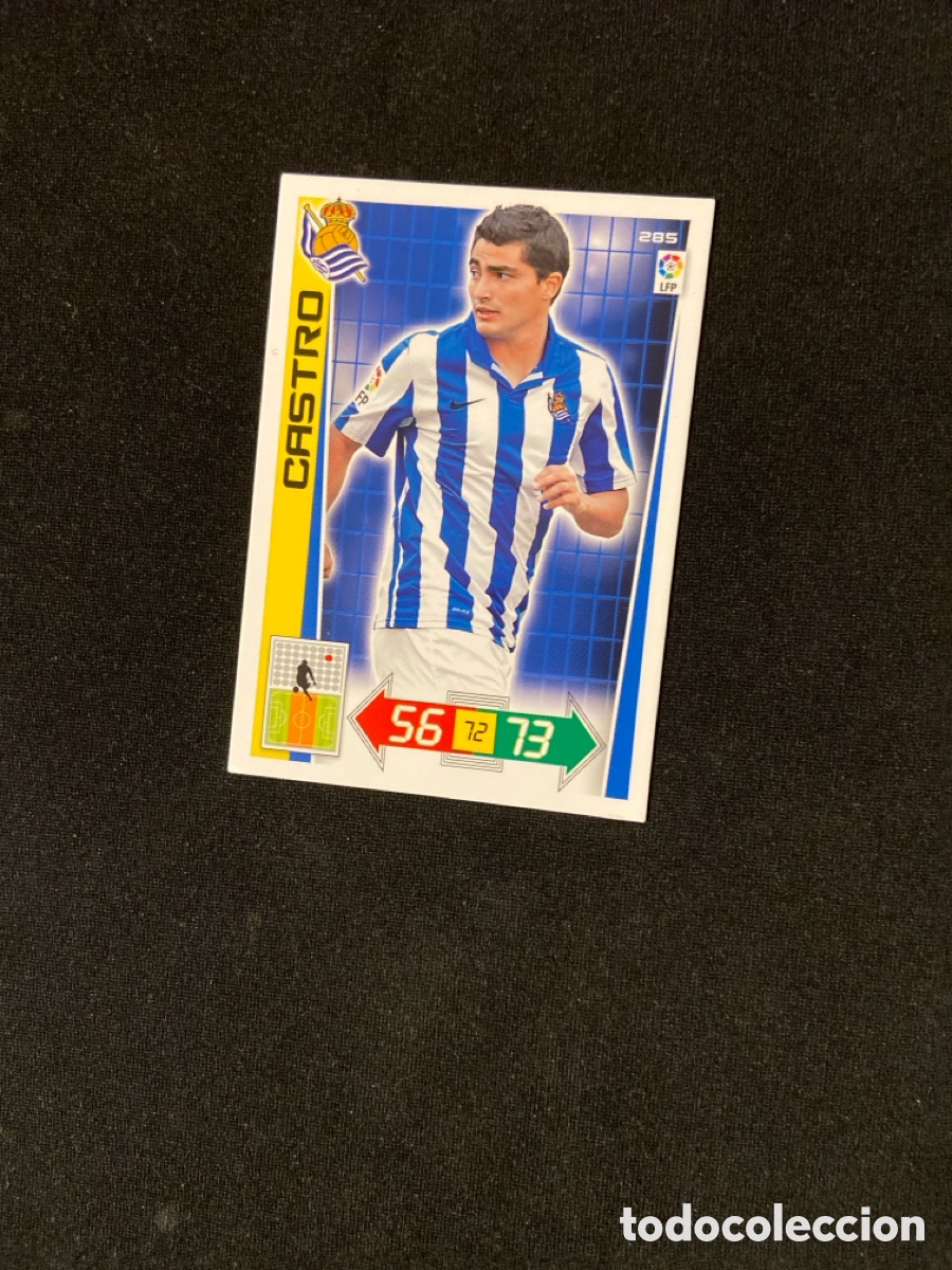 Football Stickers: CASTRO 285 (REAL SOCIEDAD) 2012-2013 12 13 ADRENALYN PANINI CROMO CARTA A-2