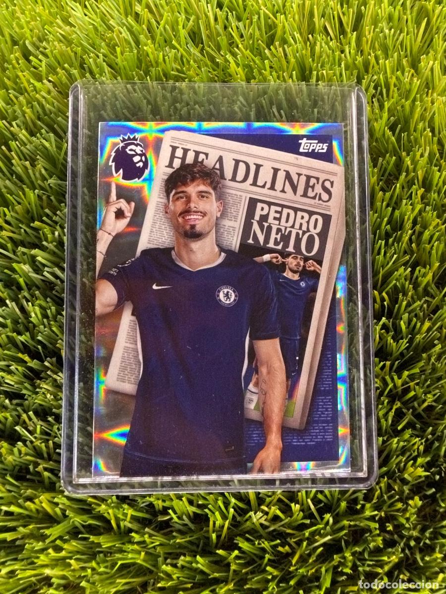 Figurine di Calcio: N&ordm; 444 Pedro Neto Headlines Chelsea Topps Premier League 25 26