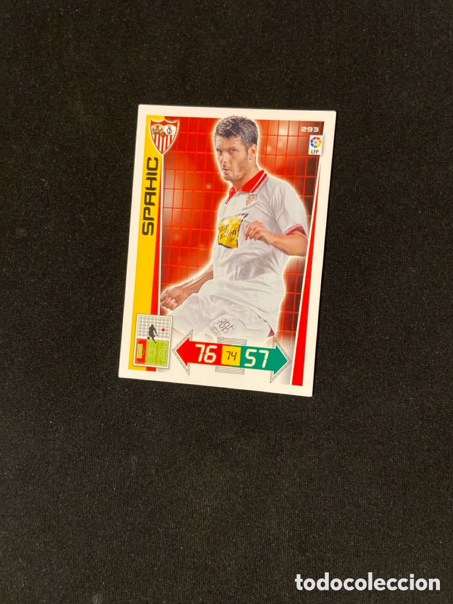 Cromos de Futebol: SPAHIC 293 (SEVILLA) 2012-2013 12 13 ADRENALYN PANINI CROMO CARTA A-2