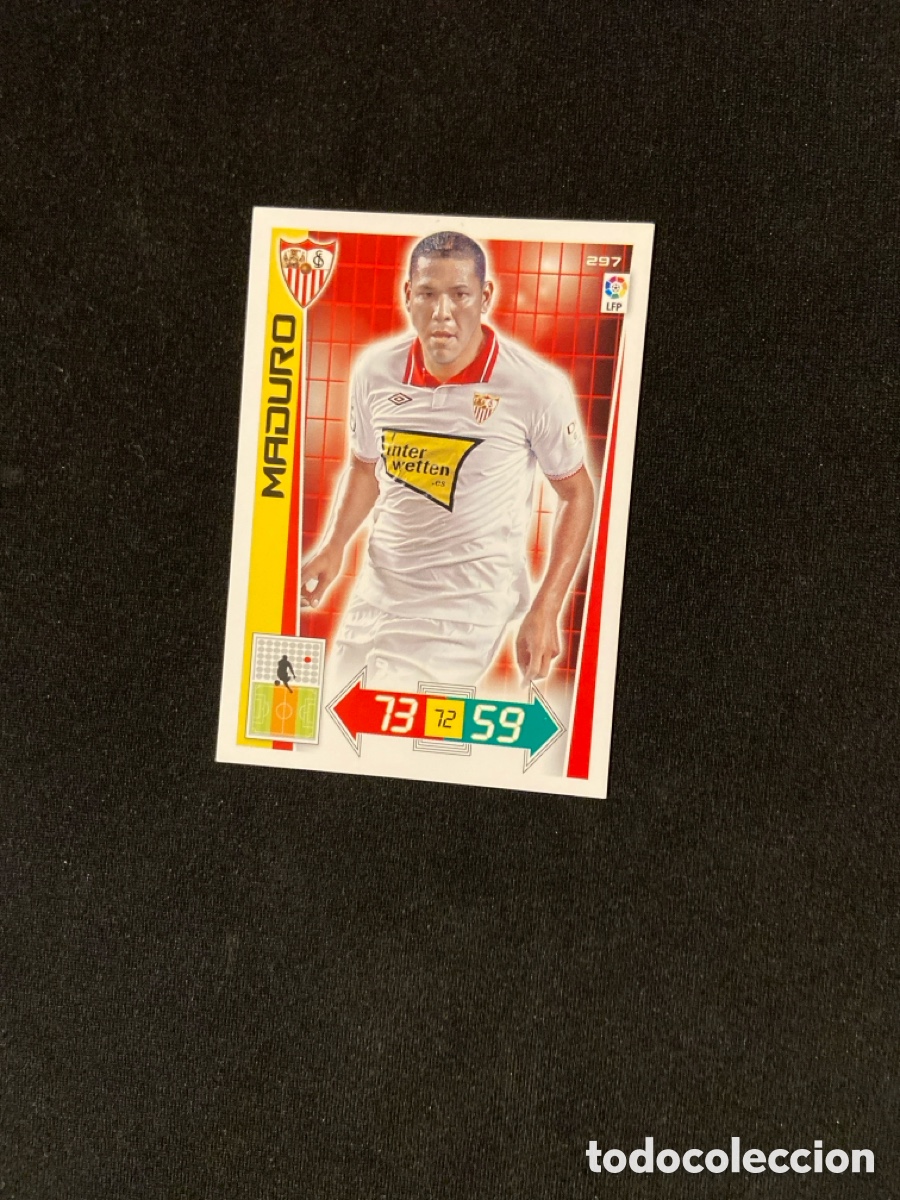 Football Stickers: MADURO 297 (SEVILLA) 2012-2013 12 13 ADRENALYN PANINI CROMO CARTA A-2