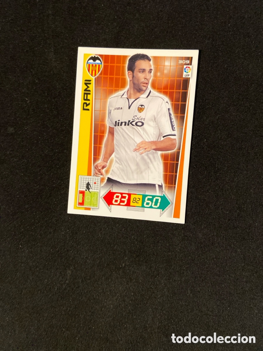 Fu&szlig;ball-Sticker: RAMI 309 (VALENCIA) 2012-2013 12 13 ADRENALYN PANINI CROMO CARTA A-2