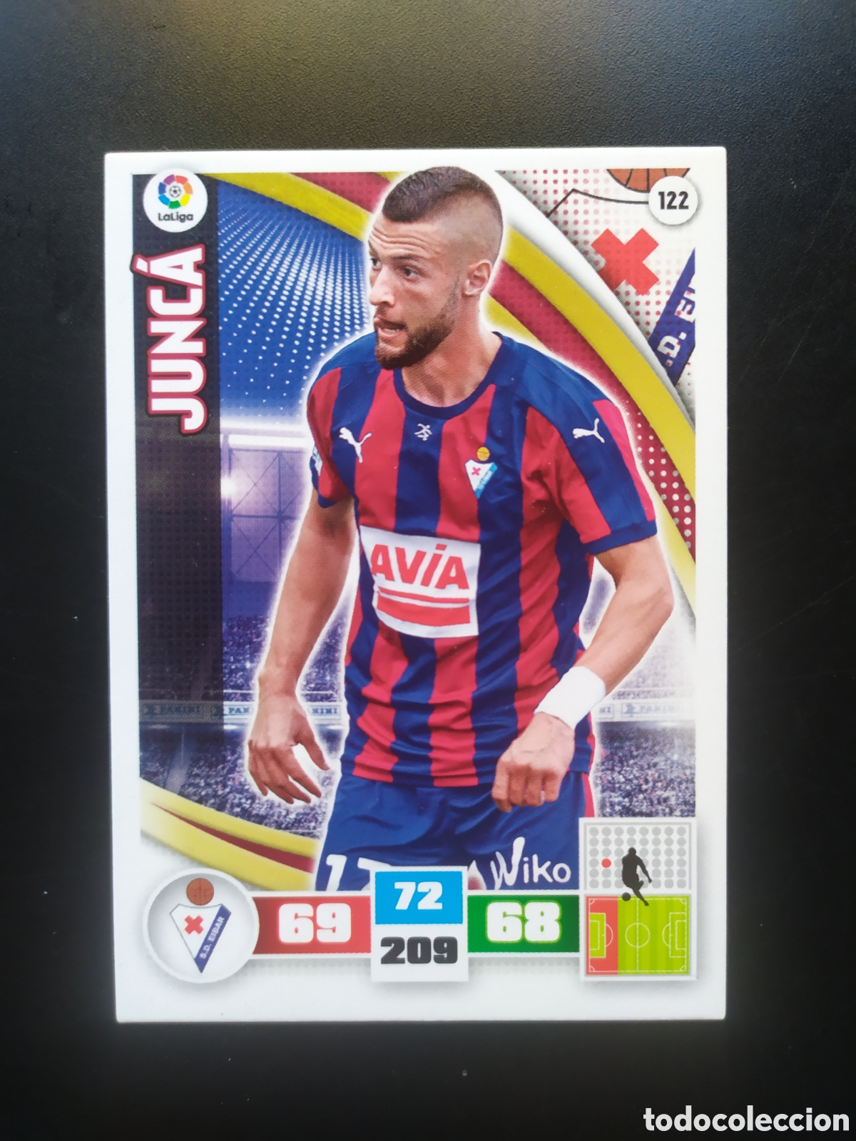 Cromos de f&uacute;tbol: Adrenalyn 2015 2016 15 16 panini Junca n&deg; 122 Eibar - Foto 1