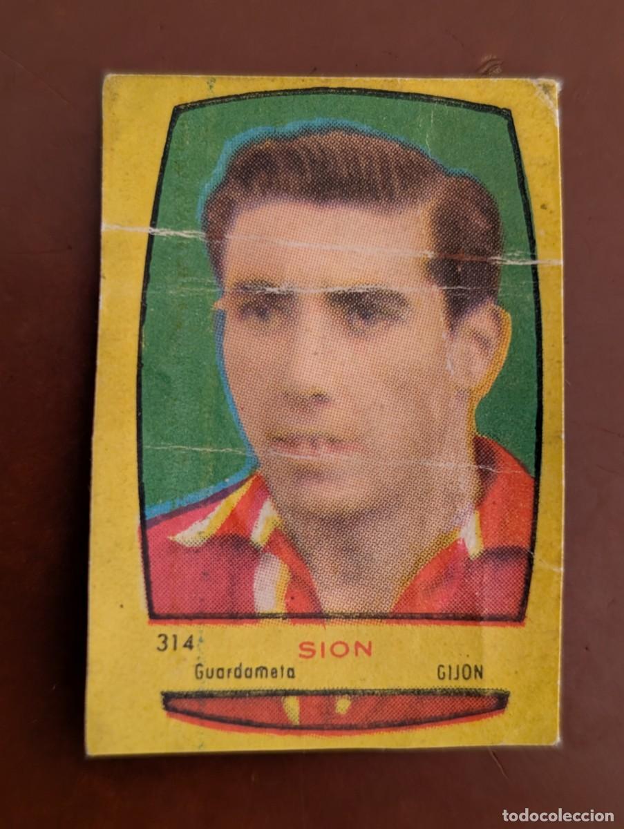 Cromos de F&uacute;tbol: RARO CROMO CAS NUEVO CARD SION REAL GIJON CAMPEONES 1954 1955 54/55 BRUGUERA SPORTING ASTURIAS OVIED