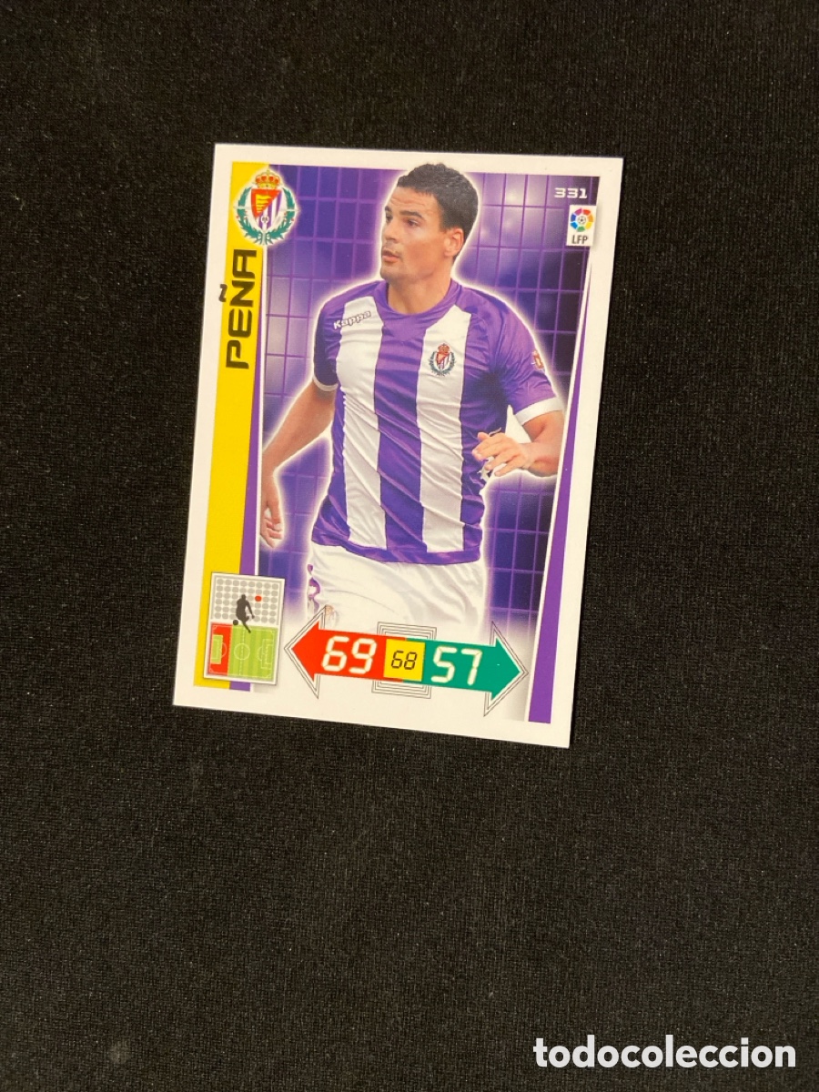 Fu&szlig;ball-Sticker: PE&Ntilde;A 331 (VALLADOLID) 2012-2013 12 13 ADRENALYN PANINI CROMO CARTA A-2