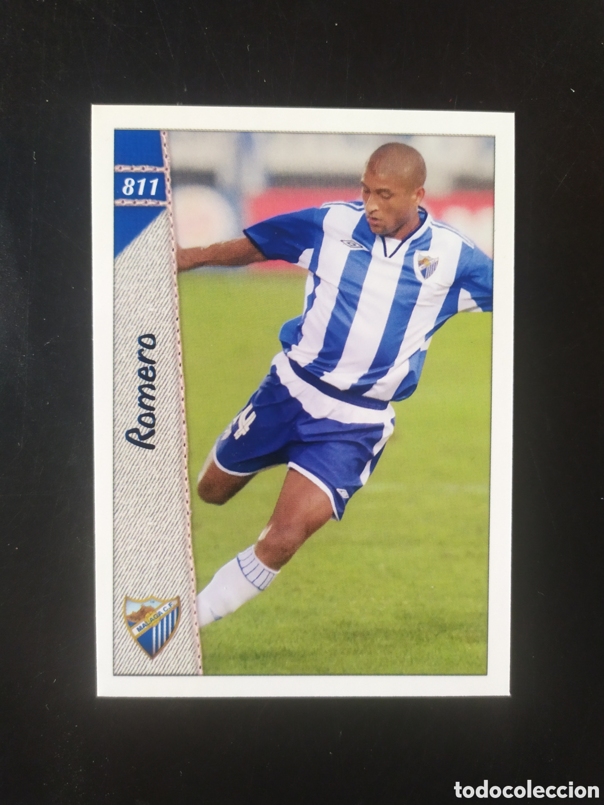 Fu&szlig;ball-Sticker: Mundicromo fichas Liga 2006 2007 06 07 Romero n&deg; 811 M&aacute;laga