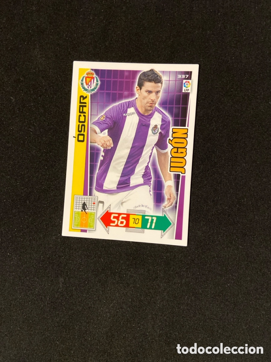 Cartes &agrave; collectionner de Football: OSCAR 337 (VALLADOLID) 2012-2013 12 13 ADRENALYN PANINI CROMO CARTA A-2